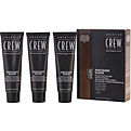 American Crew Set-Precision Blend - Medium Ash- 3 X for men by American Crew