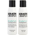 Keratin Complex Keratin Care Smoothing Shampoo & Conditioner Duo 3 oz X 2 (New White Packaging) for unisex by Keratin Complex