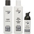 Nioxin 3 Piece Full Kit System 2 With Cleanser Shampoo 5 oz & Scalp Therapy Conditioner 5 oz & Scalp Treatment 1.3 oz for unisex by Nioxin